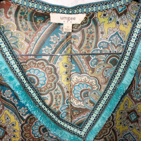 Umgee BOHO pancho style super cute G07 - Picture 6 of 7